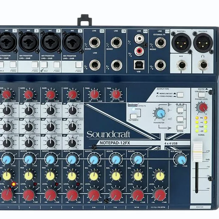 Avis & Test : Soundcraft Notepad-12FX