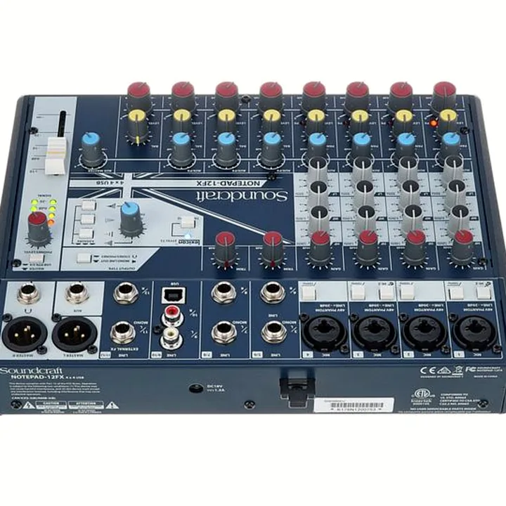 Avis & Test : Soundcraft Notepad-12FX