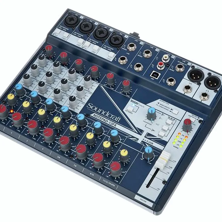 Avis & Test : Soundcraft Notepad-12FX
