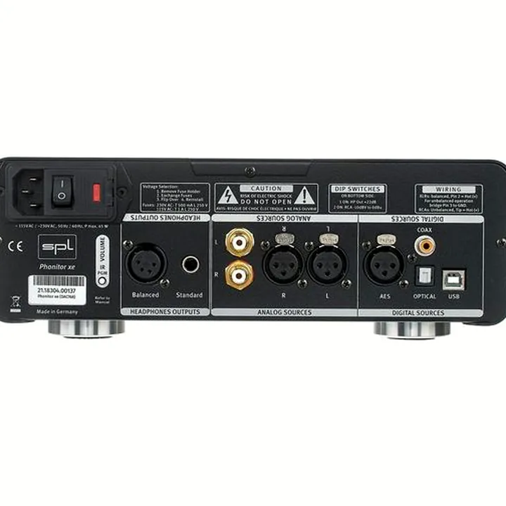 Avis, Test : SPL Phonitor xe black + DAC768
