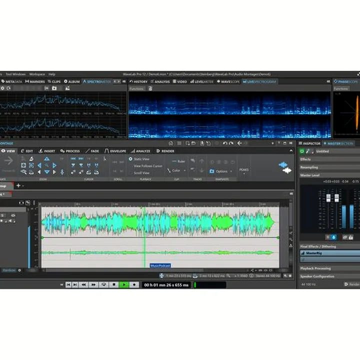 Avis & Test : Steinberg Wavelab Pro 12