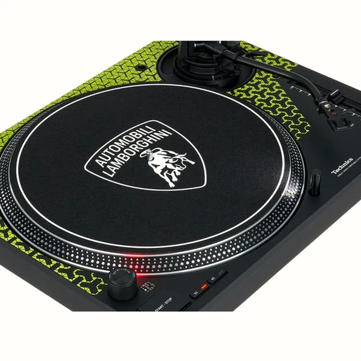 Avis & Test : Technics SL-1200M7B GREEN Lamborghini