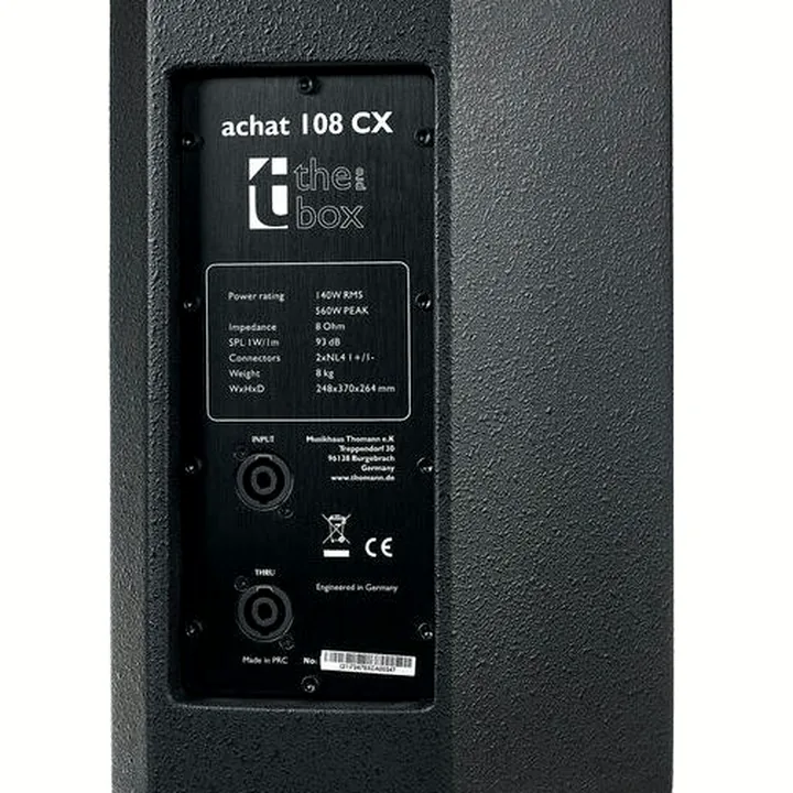 Avis & Test : the box pro Achat 108CX/112Sub Quadro Set
