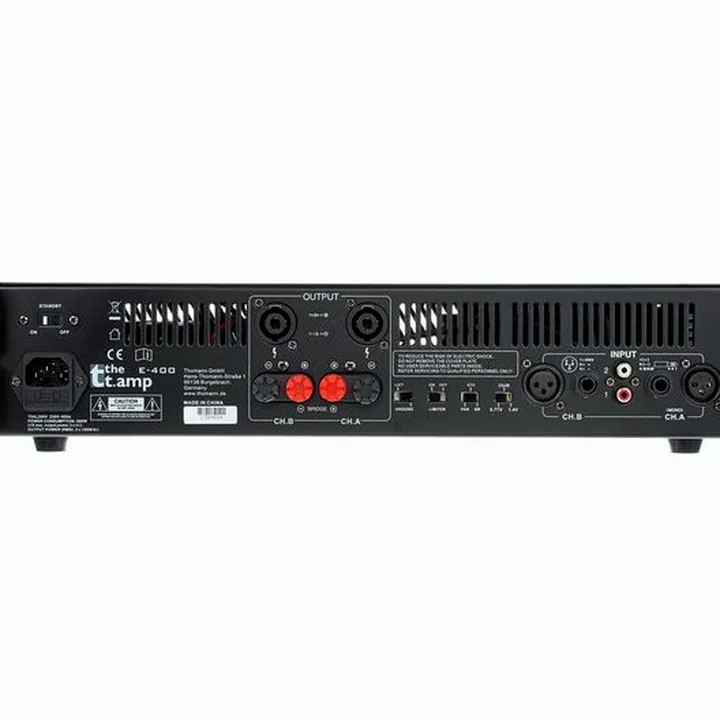 Avis, Test : the t.amp E-400