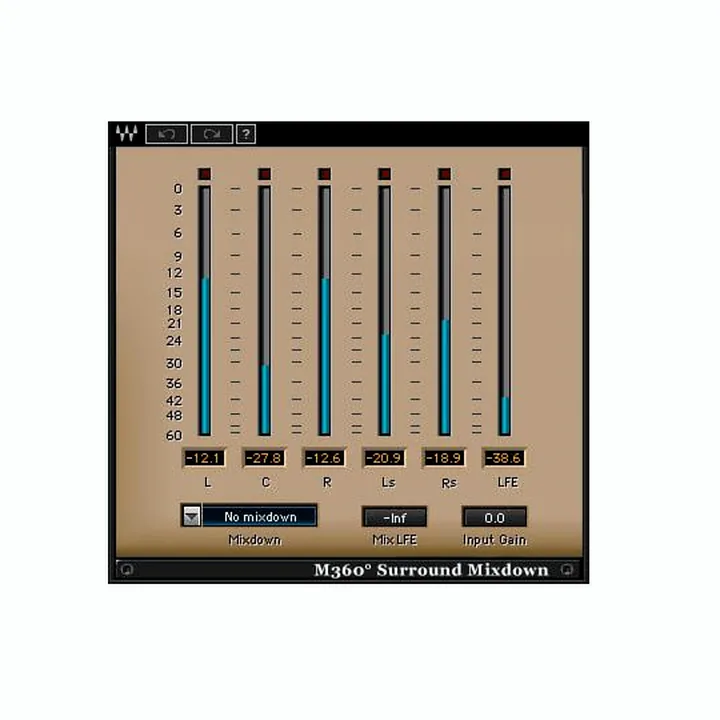 Avis & Test : Waves 360° Surround Tools