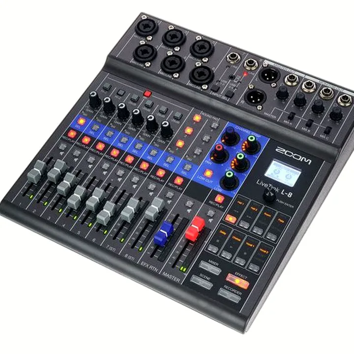 Avis & Test : Zoom LiveTrak L-8