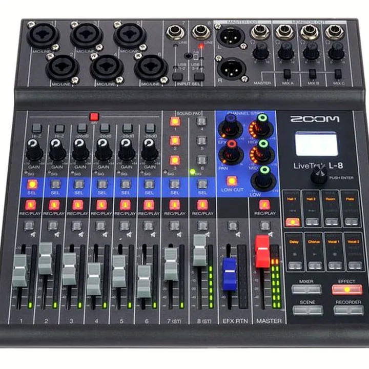 Avis & Test : Zoom LiveTrak L-8