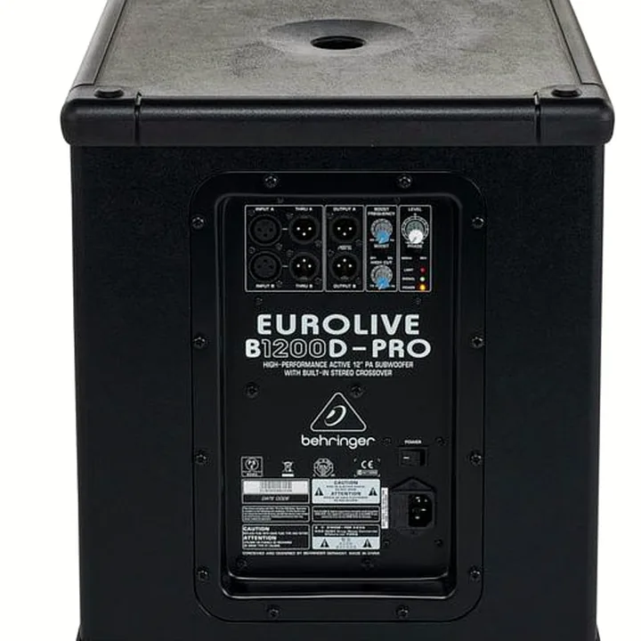 Behringer B1200D Pro : Comparatif, Test, Avis