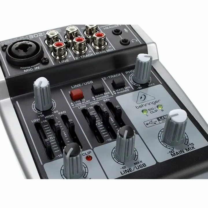 Behringer Xenyx 302USB Case Bundle , Test, Avis & Comparatif
