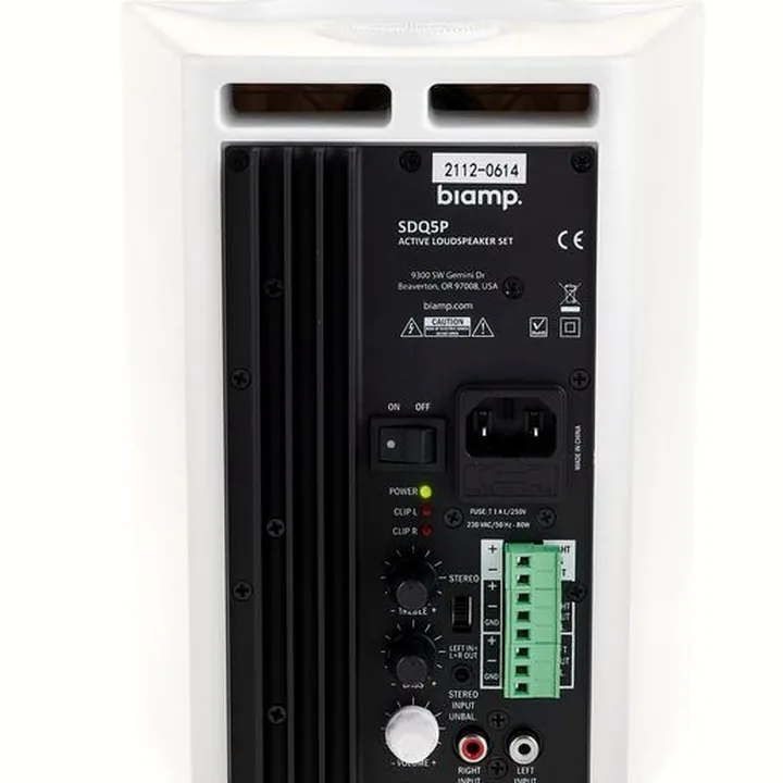Biamp Systems SDQ5P White Avis, Comparatif et Test