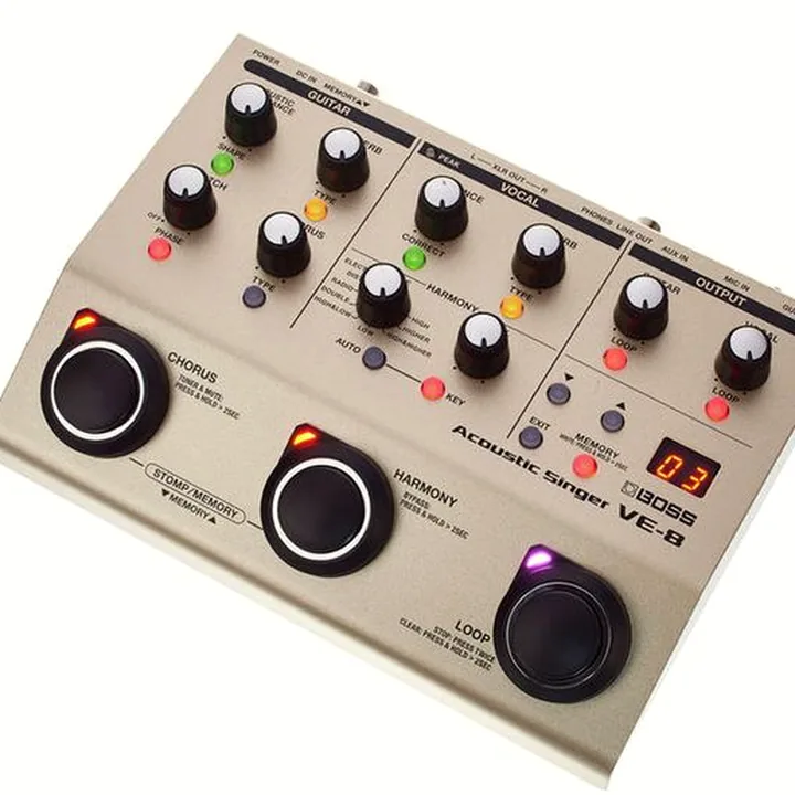 Boss VE-8 Acoustic Singer Bundle , Test, Avis