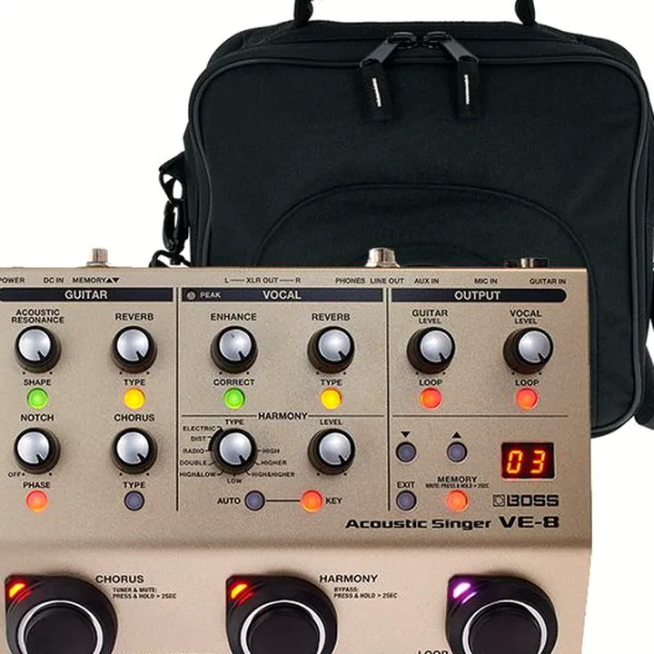 Boss VE-8 Acoustic Singer Bundle , Test, Avis