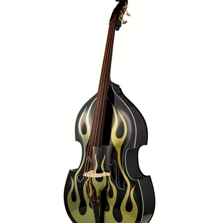 Contrebasse Thomann Rockabilly Sparkle Flames GG/V : Test, Avis et Comparatif