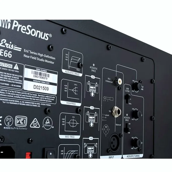 Enceinte de monitoring Presonus Eris E66 Test, Comparatif et Avis
