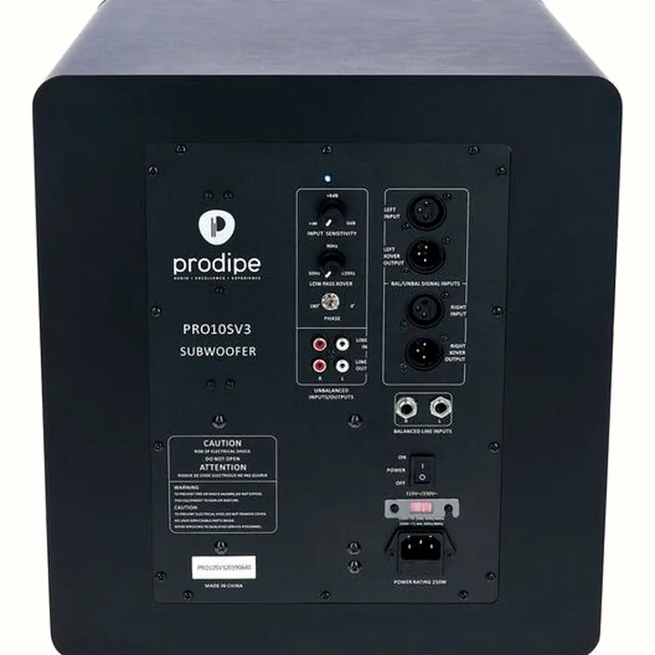 Enceinte de monitoring Prodipe Pro 5 V3 Active Studio Bundle : Avis, Comparatif, Test