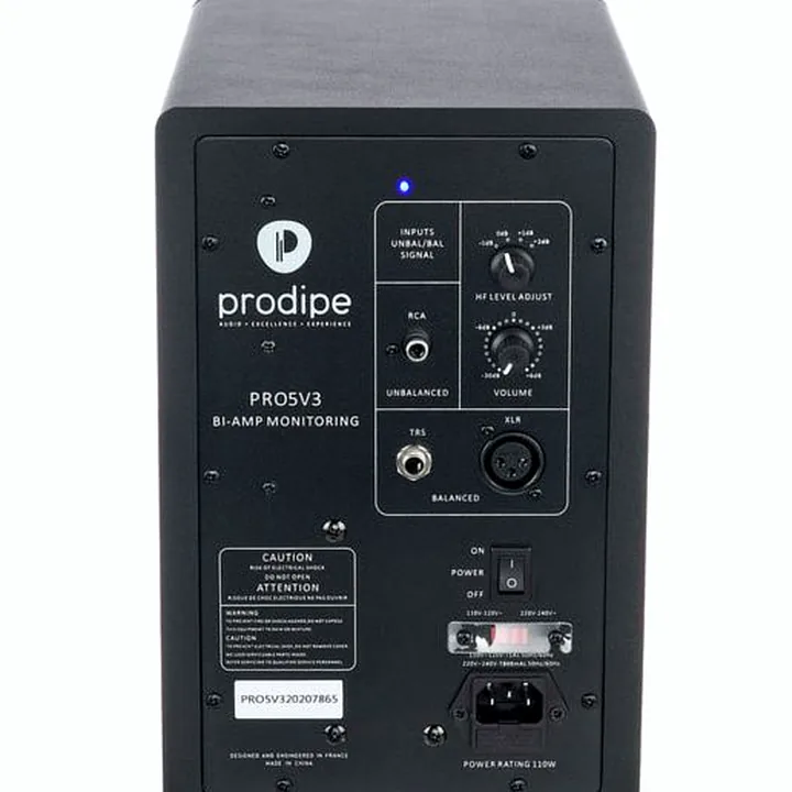 Enceinte de monitoring Prodipe Pro 5 V3 Active Studiomonitor Comparatif, Avis & Test