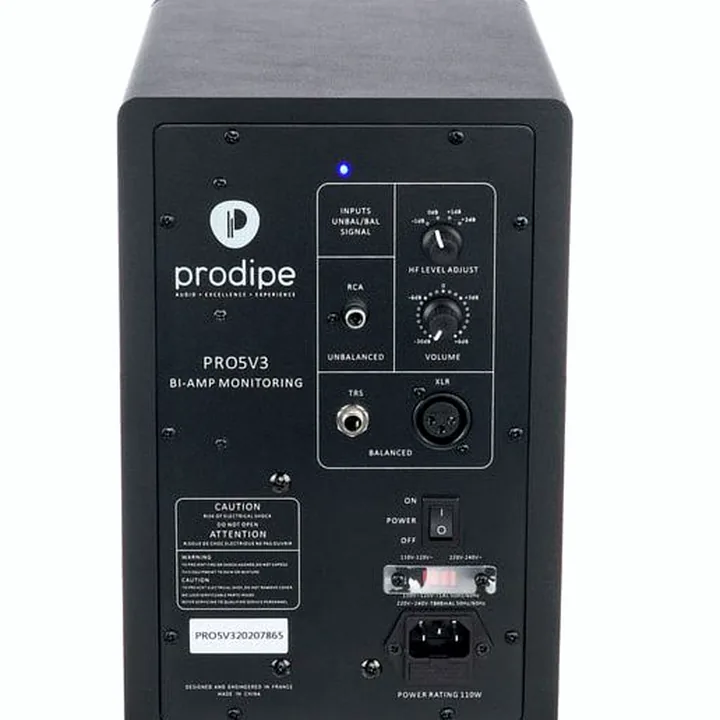 Enceinte de monitoring Prodipe Pro 5 V3 Isopad Bundle : Test et Avis