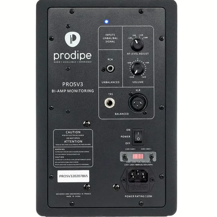 Enceinte de monitoring Prodipe Pro 5 V3 Isopad Bundle : Test et Avis