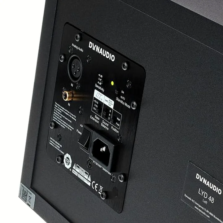 Enceinte Dynaudio LYD-48 Black Left – Avis et Test