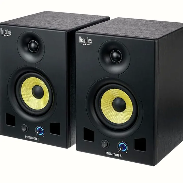 Enceinte monitoring Hercules Monitor 5 : Test, Avis, Comparatif