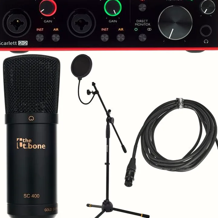 Focusrite Scarlett 2i2 3rd Mic Bundle Comparatif, Test et Avis