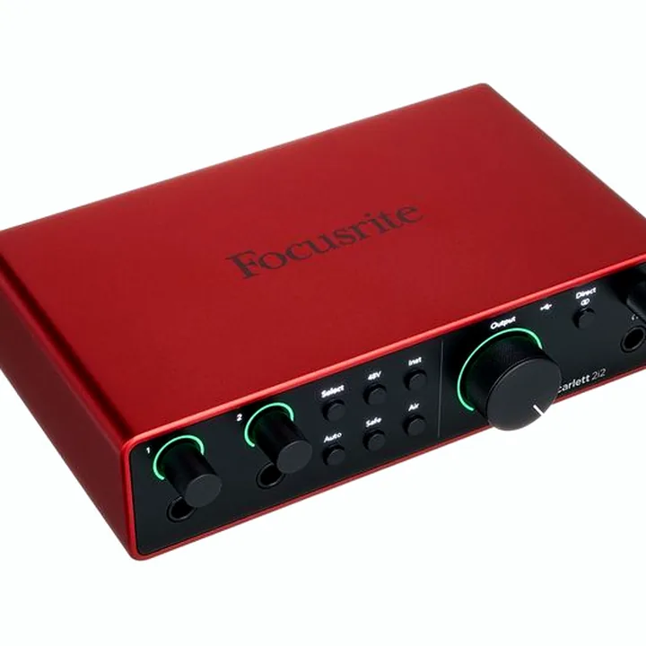 Focusrite Scarlett 2i2 4th Generation Test, Comparatif & Avis