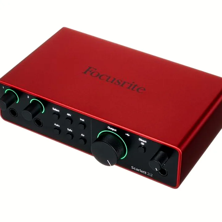 Focusrite Scarlett 2i2 4th Generation Test, Comparatif & Avis