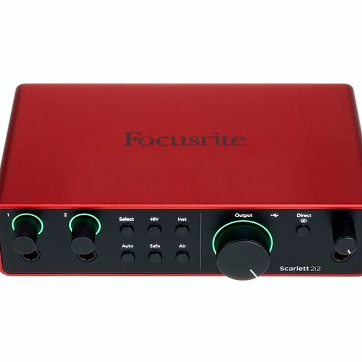 Focusrite Scarlett 2i2 4th Generation Test, Comparatif & Avis