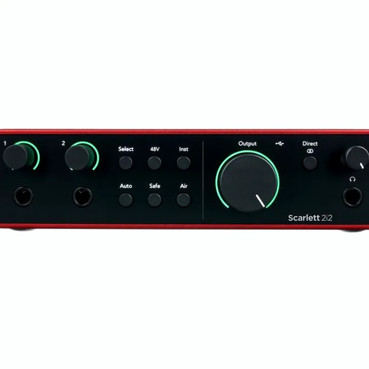 Focusrite Scarlett 2i2 4th Generation Test, Comparatif & Avis