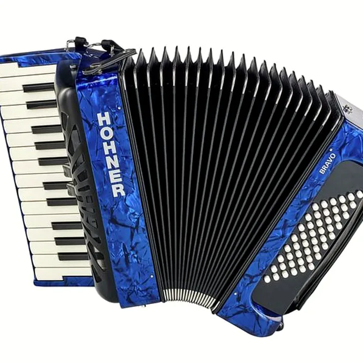 Hohner Bravo II 48 Blue silent key , Comparatif, Avis & Test