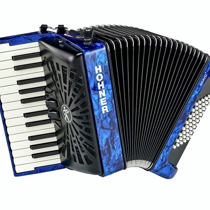 Hohner Bravo II 48 Blue silent key , Comparatif, Avis & Test
