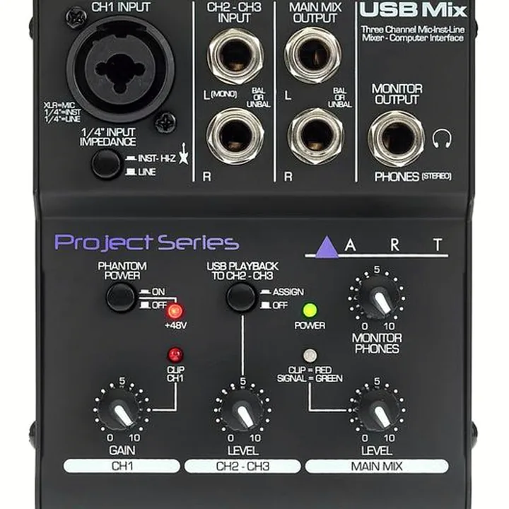 Interface audio ART USB Mix / Comparatif, Avis et Test