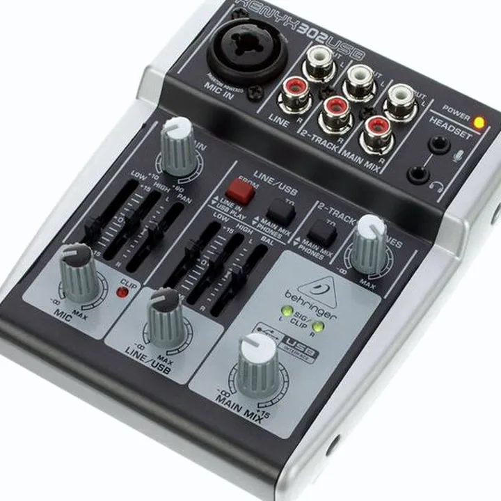 Interface audio Behringer Xenyx 302USB Test, Avis