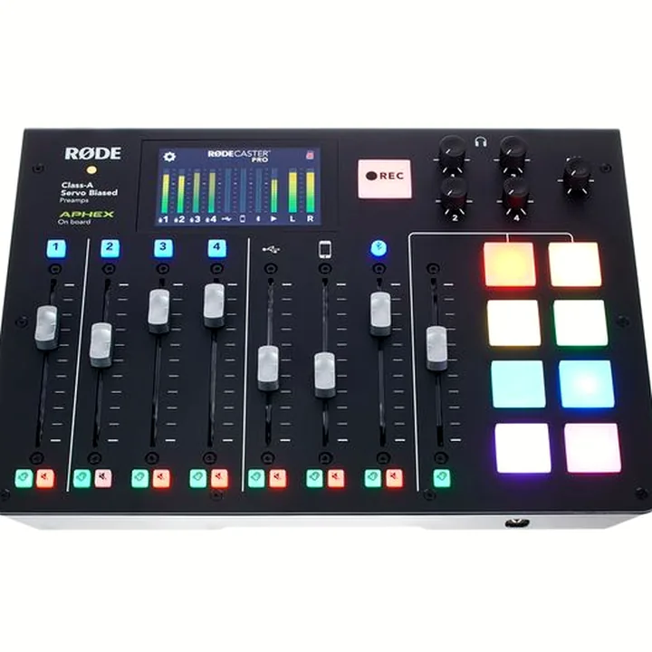 Interface audio Rode Rodecaster Pro Bag Bundle Avis, Comparatif & Test