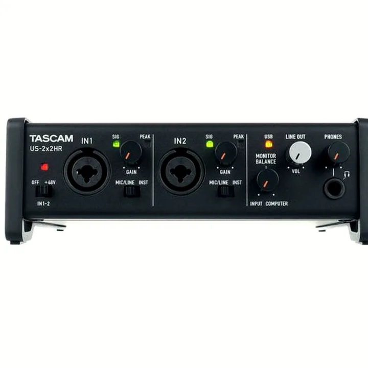 Interface audio Tascam US-2x2HR Comparatif, Test et Avis