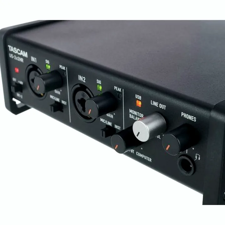 Interface audio Tascam US-2x2HR Comparatif, Test et Avis