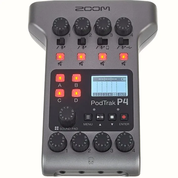 Interface audio Zoom PodTrak P4 BTA-2 Bundle , Test, Avis et Comparatif