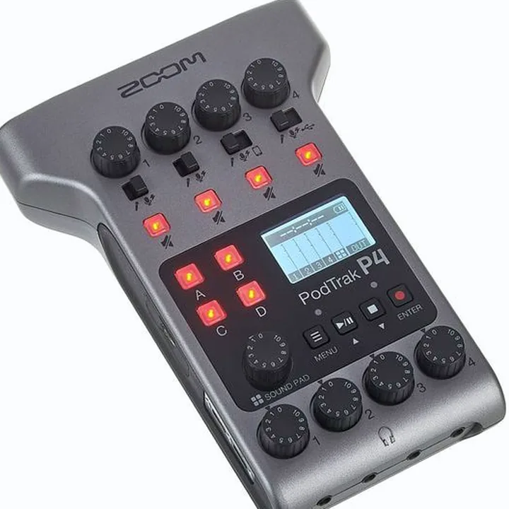 Interface audio Zoom PodTrak P4 : Test et Avis