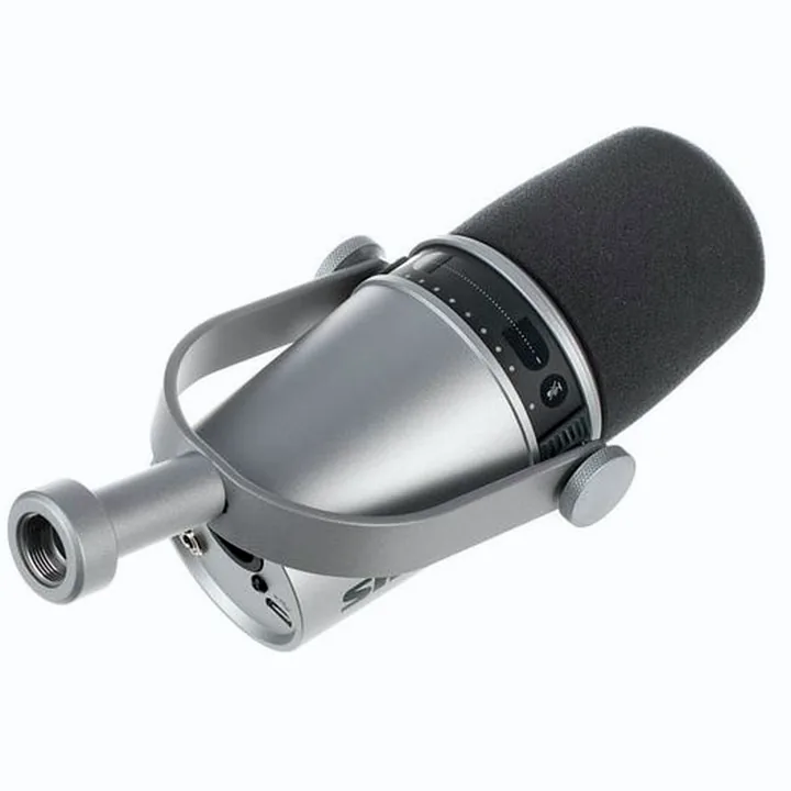 Le micro Shure MV 7 Silver Test et Avis