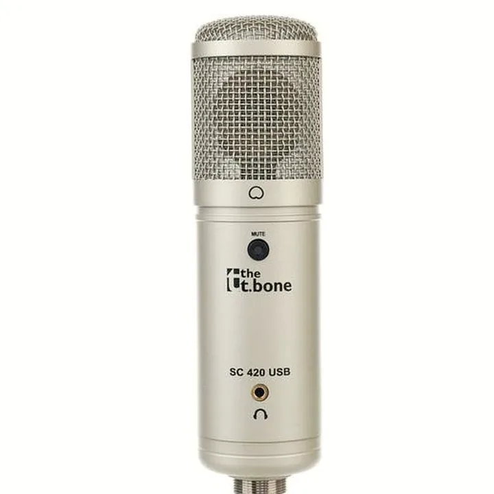 Le micro the t.bone SC 420 USB Silver Desktop-Set Comparatif, Test, Avis