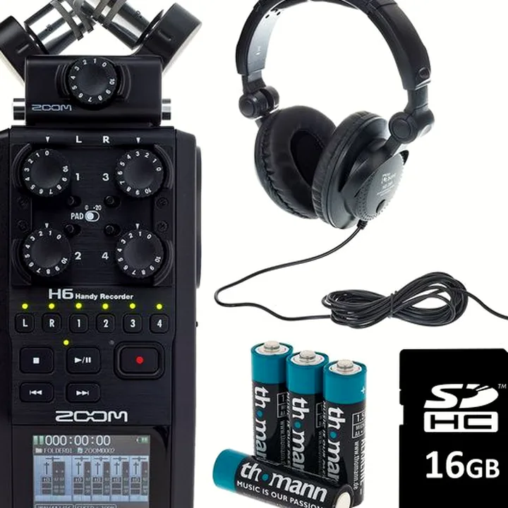 L’enregistreur Zoom H6 Card & Headphone Bundle – Avis, Comparatif et Test