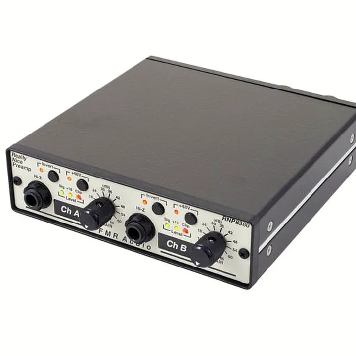 Le préamp FMR Audio RNP 8380 Test et Avis