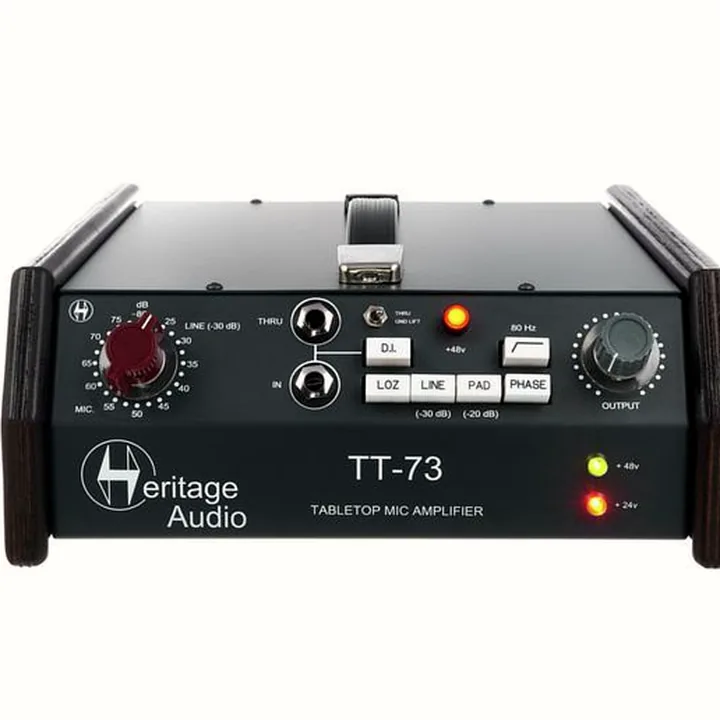 Le préamp Heritage Audio TT-73 , Comparatif, Test et Avis