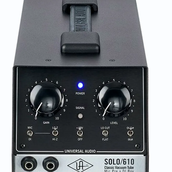 Le préamplificateur Universal Audio Solo 610 , Comparatif, Avis & Test