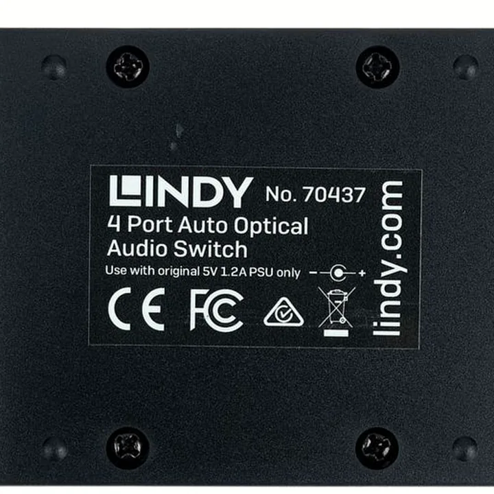 Lindy optical 4 Port Audio Switch – Avis, Test & Comparatif