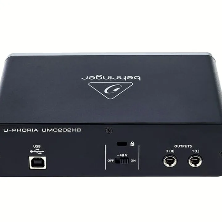 L’interface audio Behringer U-Phoria UMC202HD Comparatif, Test & Avis