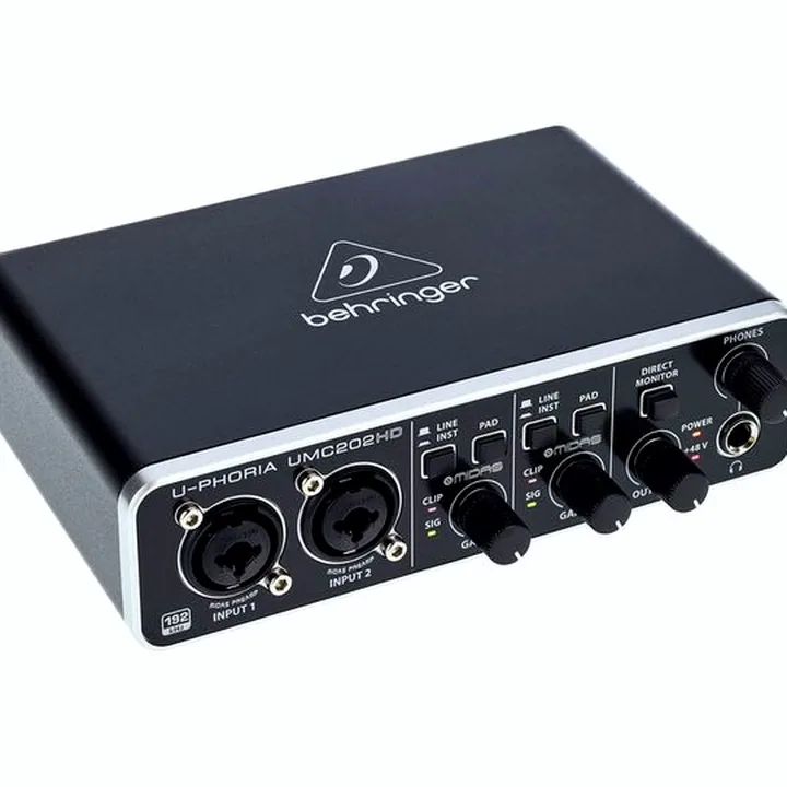 L’interface audio Behringer U-Phoria UMC202HD Comparatif, Test & Avis