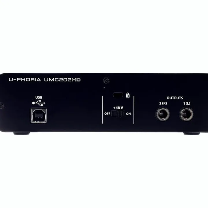 L’interface audio Behringer U-Phoria UMC202HD Comparatif, Test & Avis