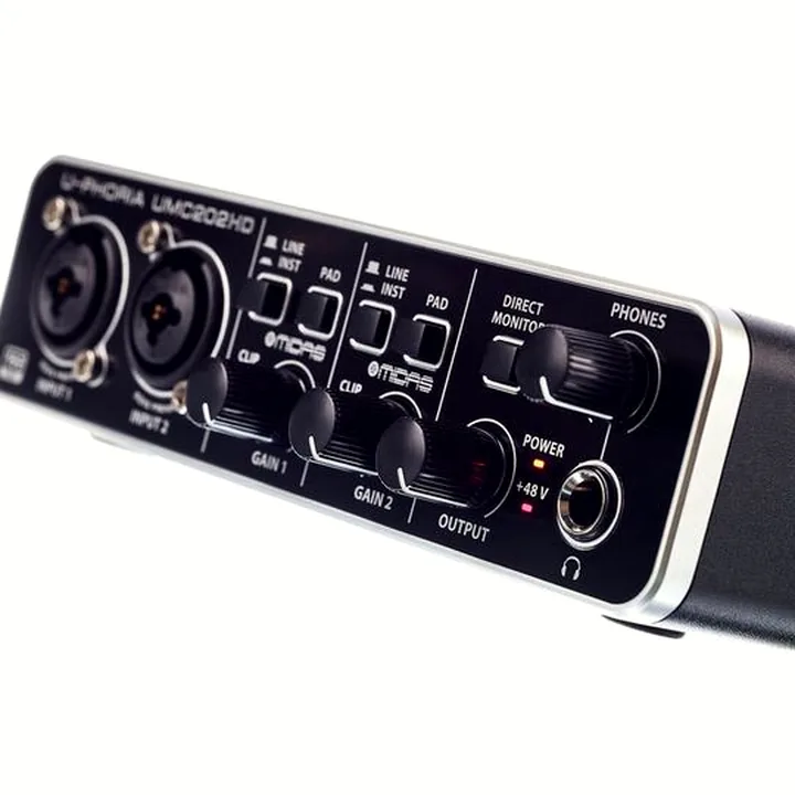 L’interface audio Behringer U-Phoria UMC202HD Comparatif, Test & Avis