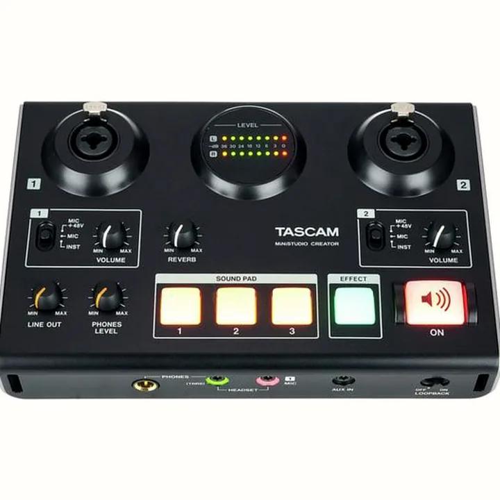 L’interface audio Tascam MiNiSTUDIO Creator US-42B – Comparatif, Test, Avis